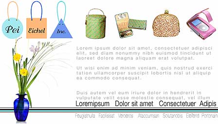 Pei Eichel Website Concept: Zen Garden