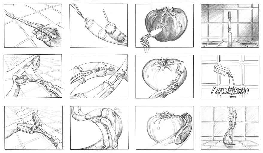 Aquafresh Storyboard